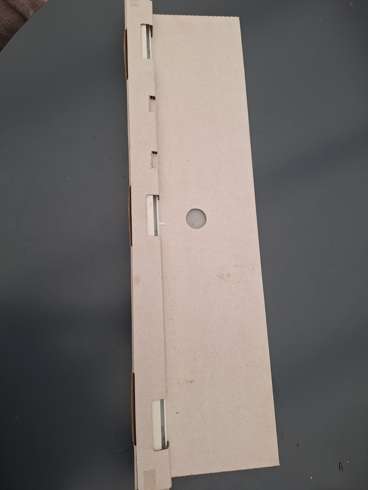 Witte glazen legplank, Ophalen, Nieuw