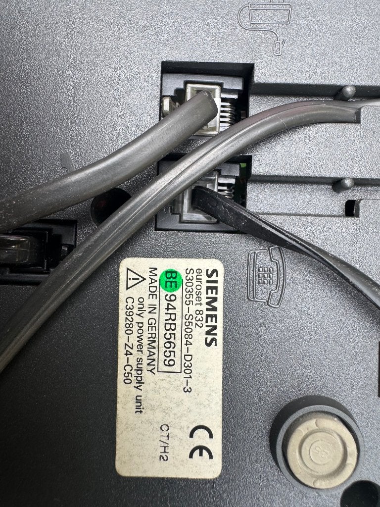 Téléphone fixe Siemens Euroset 831, Télécoms, Téléphones fixes | Filaires, Enlèvement ou Envoi, Utilisé