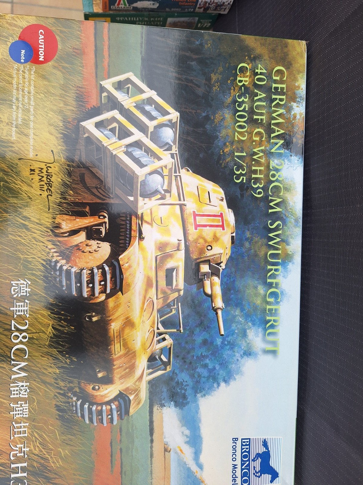 Modelbouw Ww2 tank, Hobby en Vrije tijd, Ophalen of Verzenden, Nieuw, Tank