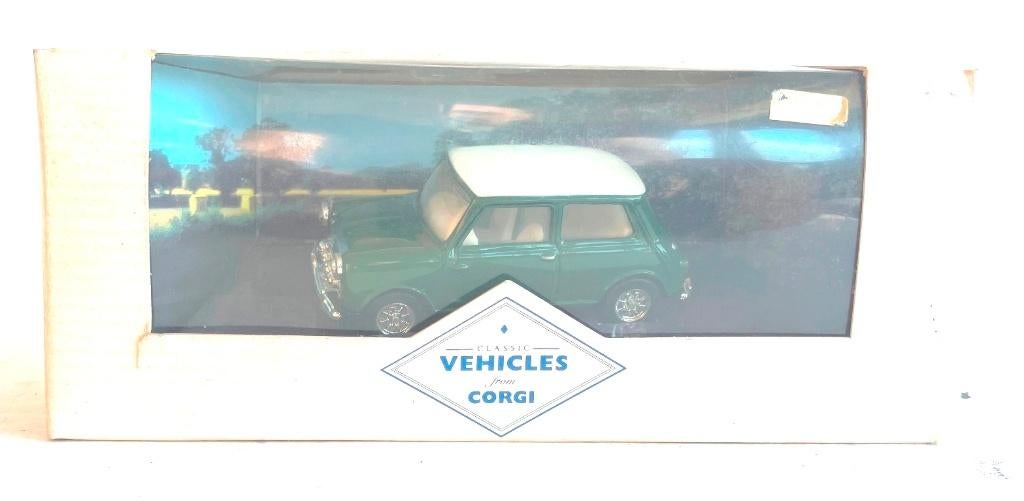 Mini Almond Green Corgi Classic # 98136., Enlèvement ou Envoi, Comme neuf, Voiture, Corgi