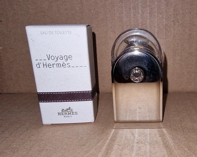 Miniature de parfum Voyage D’Hermès EDT 5 ml pleine, Envoi, Comme neuf