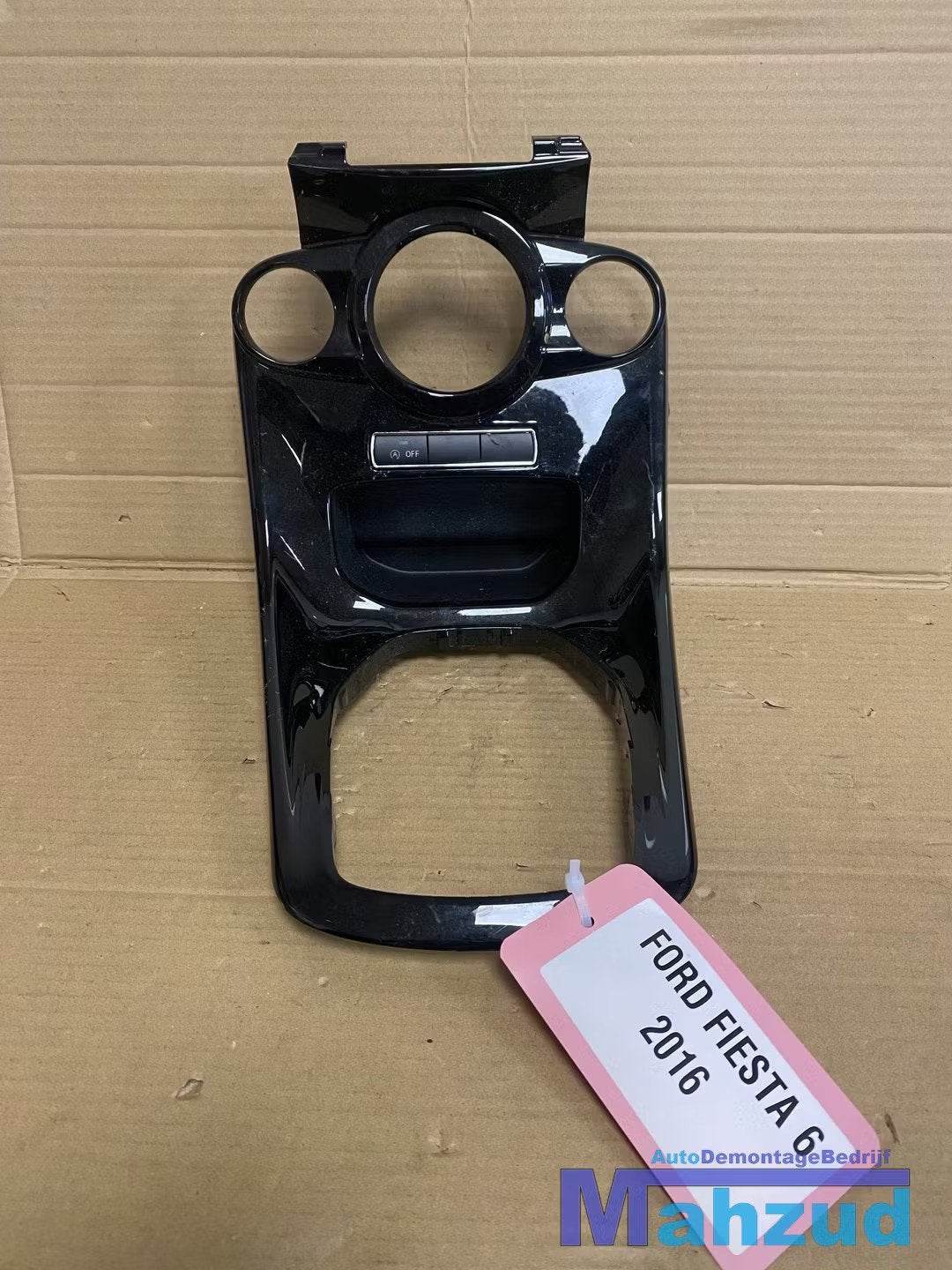 FORD FIESTA 6 Dashboard middenconsole afdekkap pookhuis 2016, Auto-onderdelen, Gebruikt, Info@ford.com, Ford, Ford Motor Company