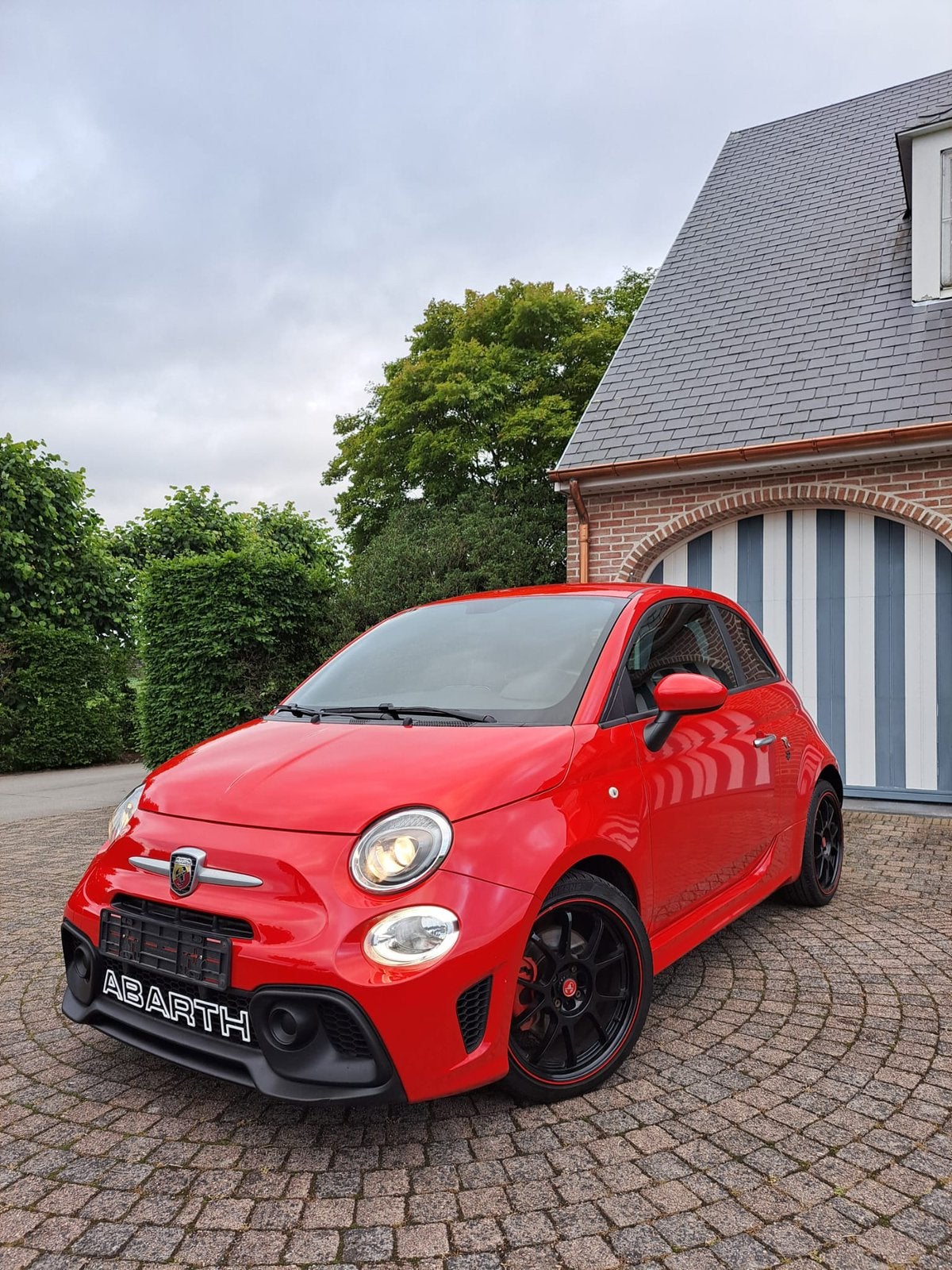 Abarth 595 | Rosso | Magneti-Marelli uitlaat | Digi Cockpit, Auto's, Abarth, Particulier, ABS, Airbags, Airconditioning, Alarm