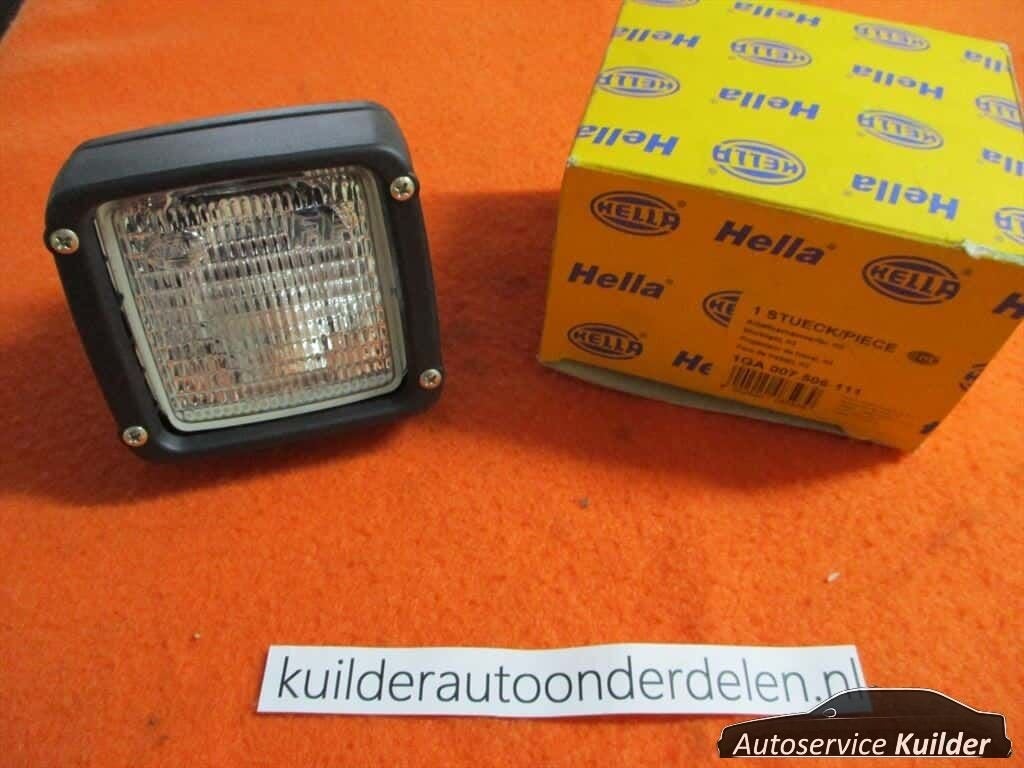 Hella inbouw Werklamp Vierkant Nieuw in de doos, -, Verlichting, -, Nieuw