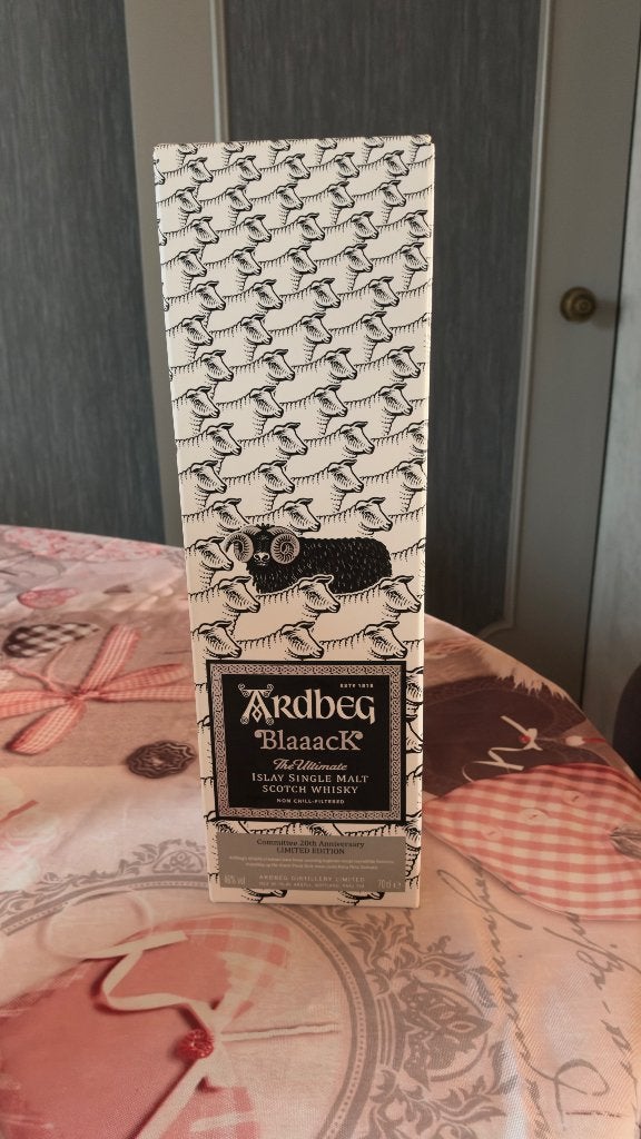 Ardbeg blaaack  committee 20th anniversary limited edition, Diversen, Ophalen, Nieuw