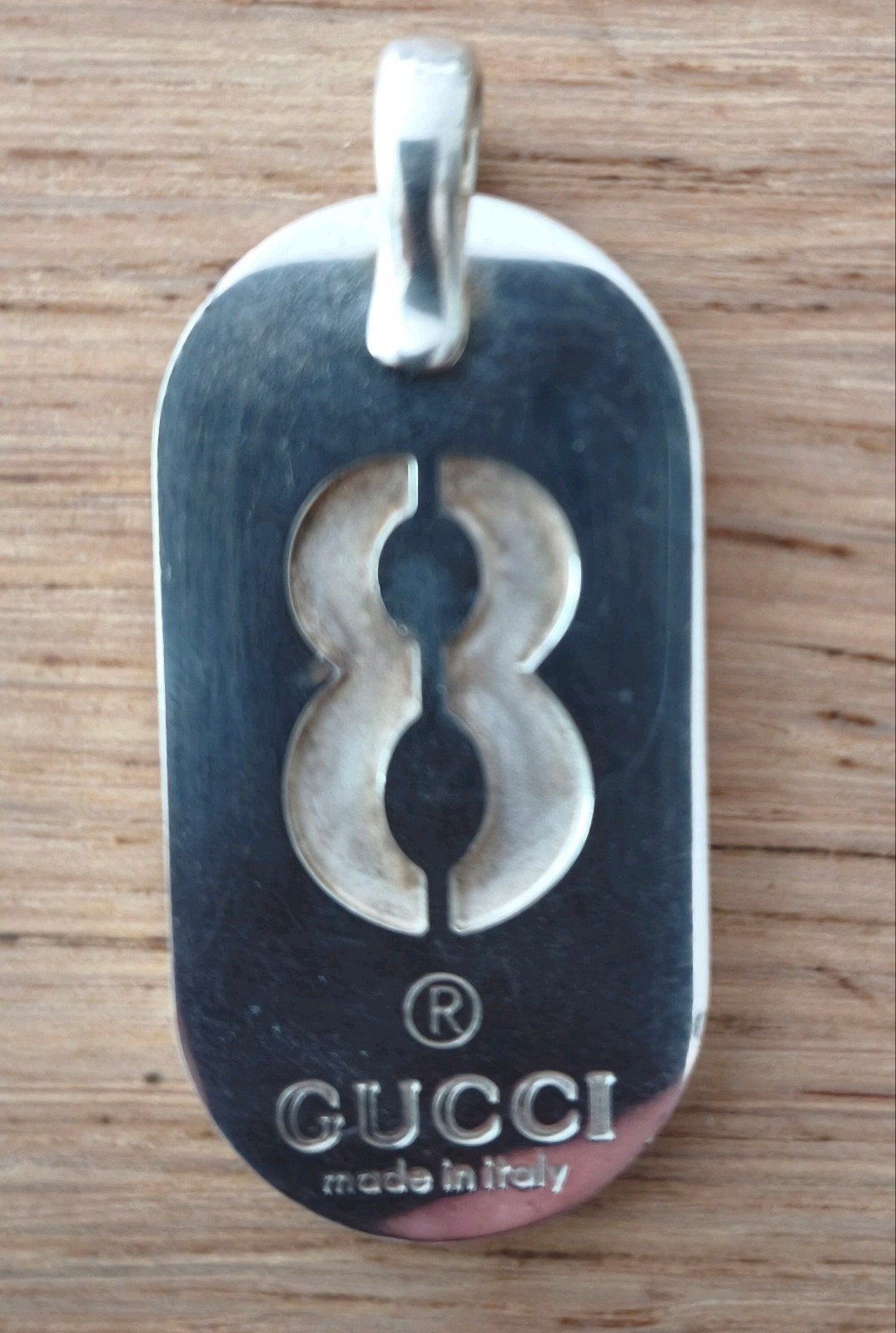 Gucci zilveren hanger 925 zilver, Ophalen of Verzenden, Zilver, Zilver