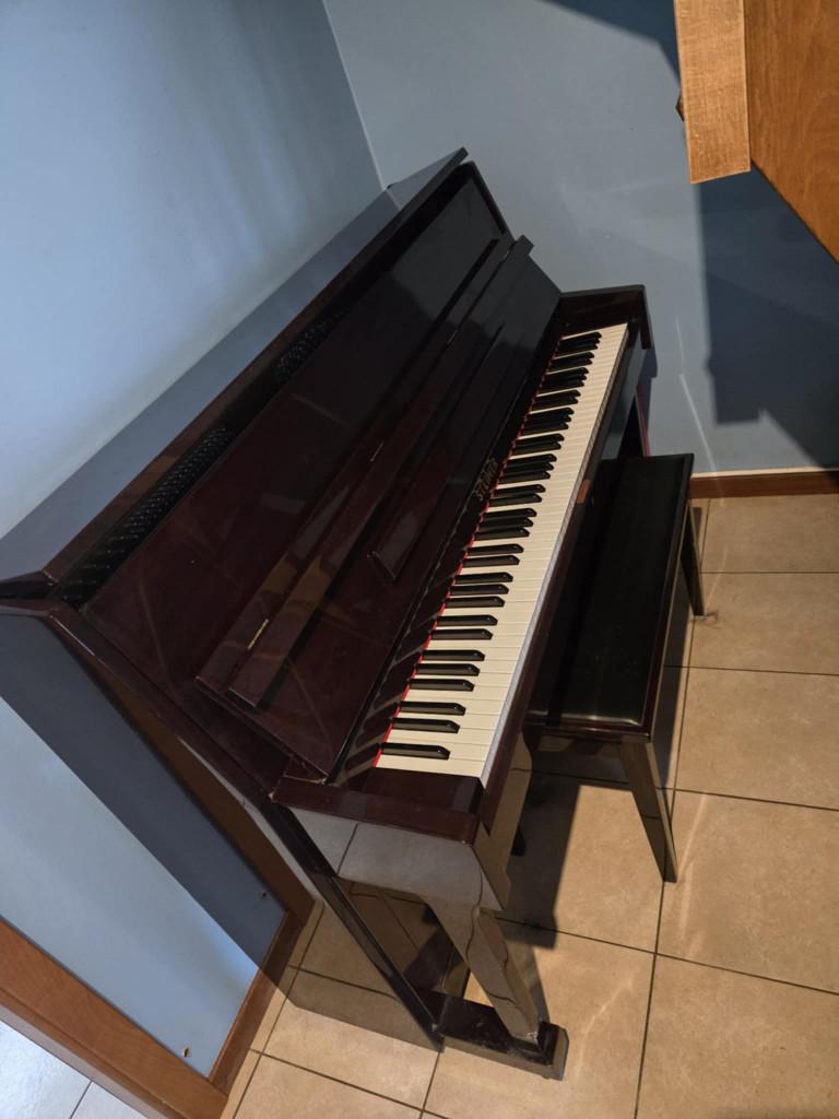 Piano droit, Musique & Instruments, Pianos, Enlèvement, Utilisé, Piano, Autres couleurs