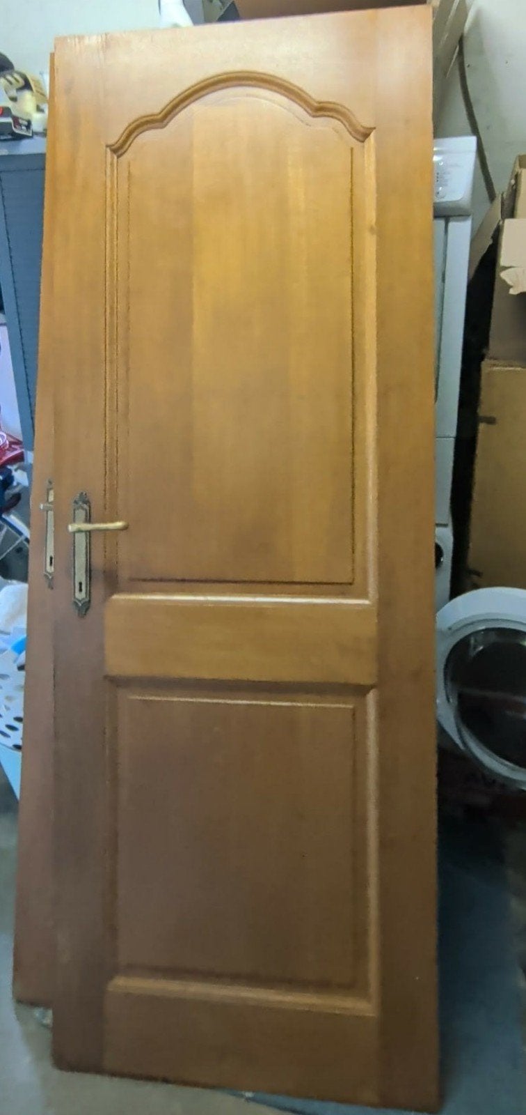 Portes intérieur chêne massif, Bricolage & Construction, Porte intérieure, Enlèvement, Utilisé, Moins de 80 cm