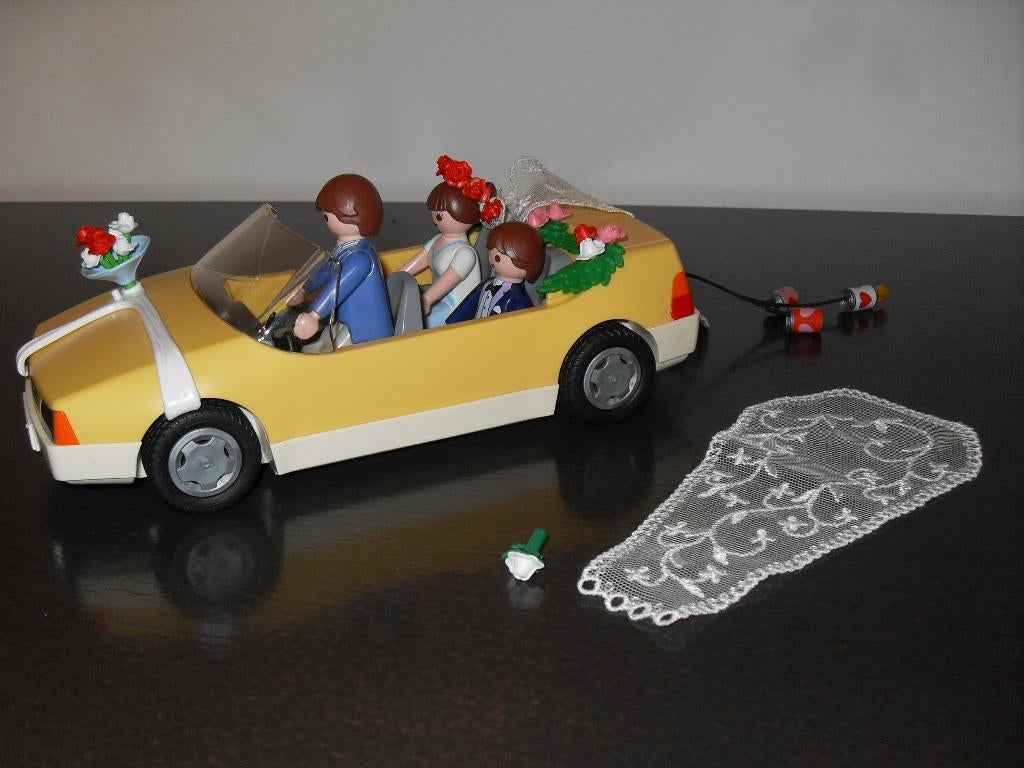 Playmobil:La voiture des mariés, Enfants & Bébés, Enlèvement ou Envoi, Comme neuf, Playmobil en vrac