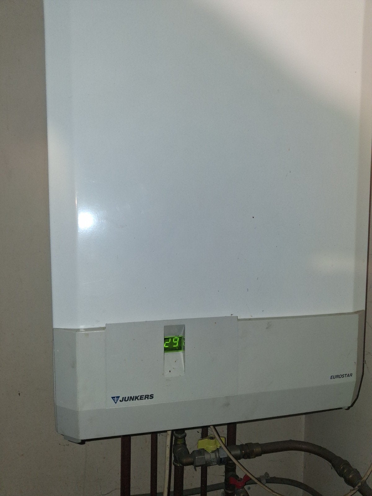 Junkers / Bosch condensatieketel, Ophalen