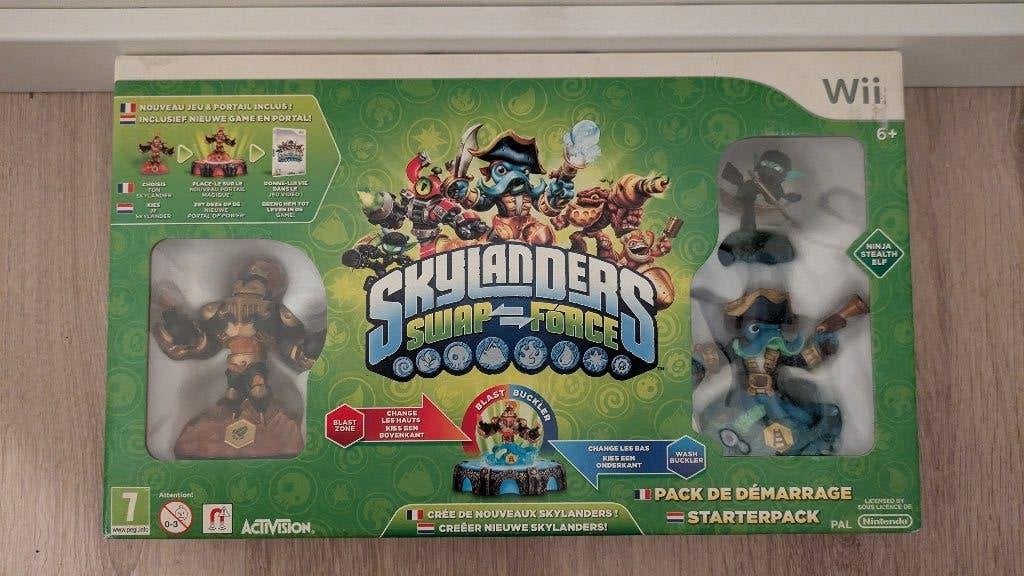 Skylanders Swap Force Starter pack voor de WII, Consoles de jeu & Jeux vidéo, Jeux | Nintendo Wii, 2 joueurs, À partir de 7 ans