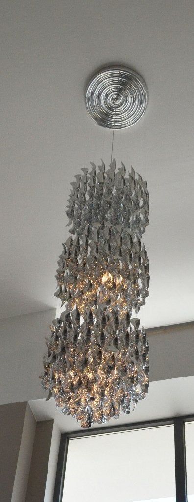 Lampe suspendue design Verner Panton, Enlèvement