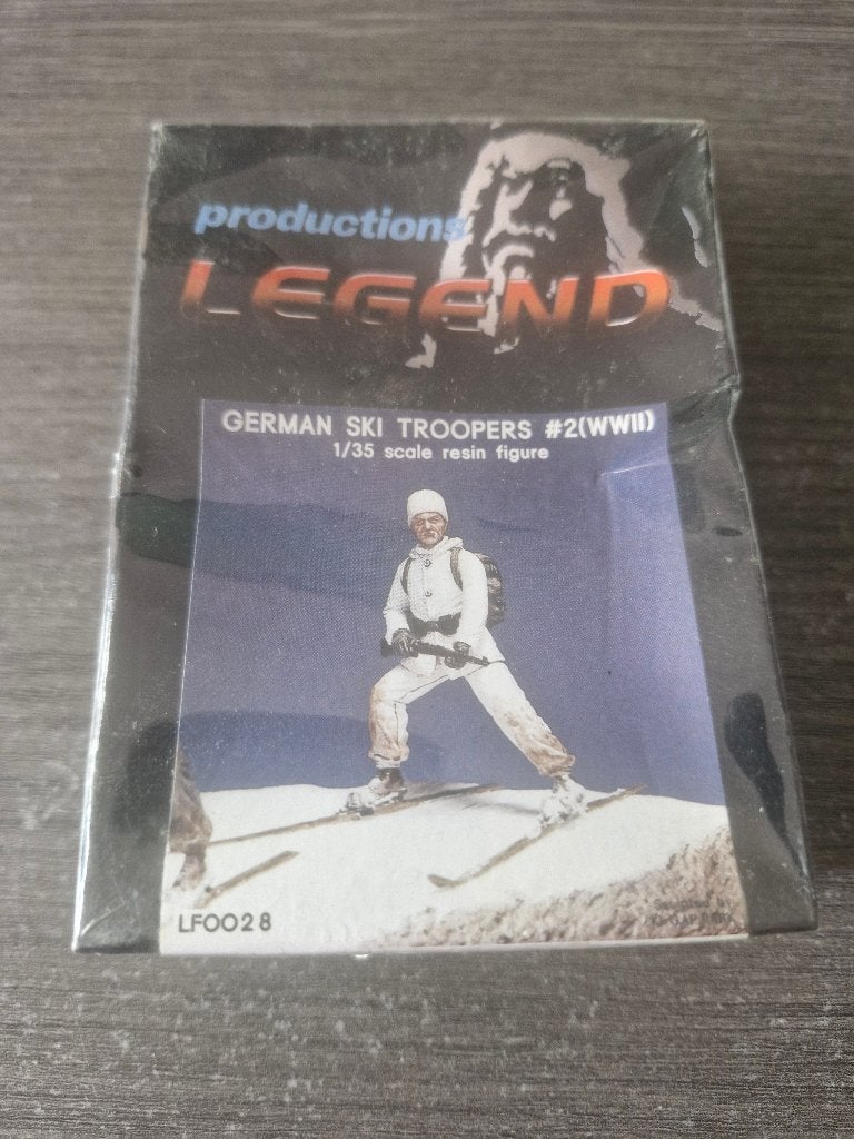 Legend 1/35 German Ski Troopers #2 WWII, Hobby & Loisirs créatifs, Enlèvement ou Envoi, Neuf, 1:35 à 1:50, Personnage ou Figurines