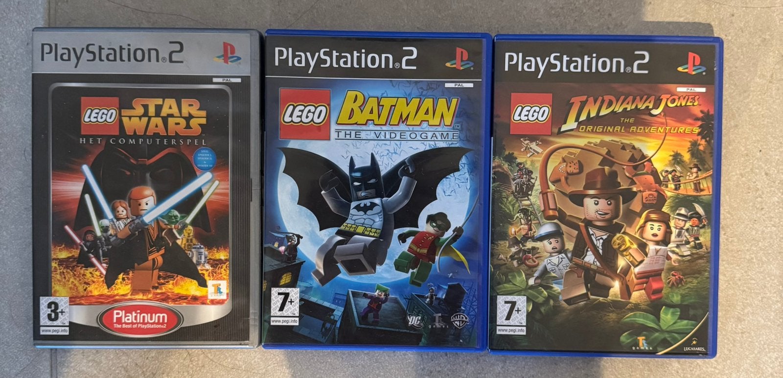 Lego spellen Playstation 2, Games en Spelcomputers, Games | Sony PlayStation 2, Ophalen, Gebruikt