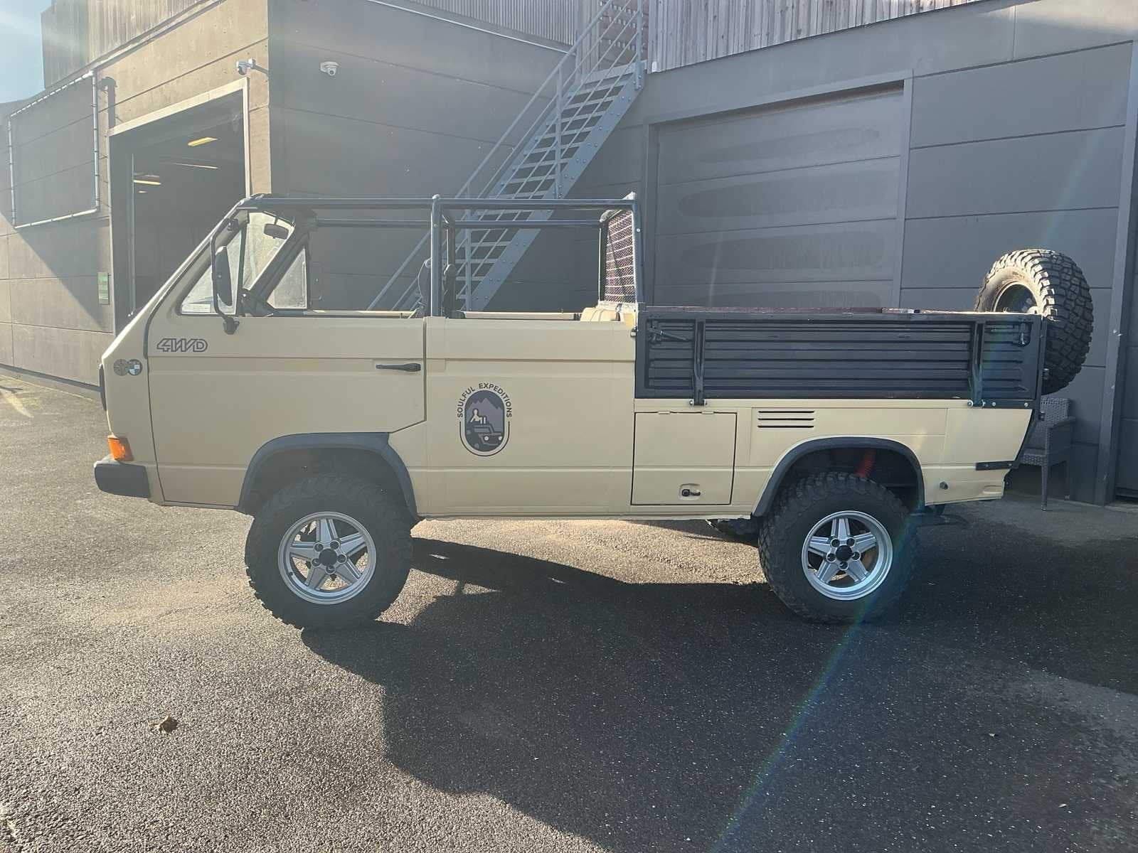 Volkswagen - Transporter T3 SYNCRO - T3 Syncro Doka Cabriole, Auto's, Volkswagen, Bedrijf, Diesel, Overige carrosserie