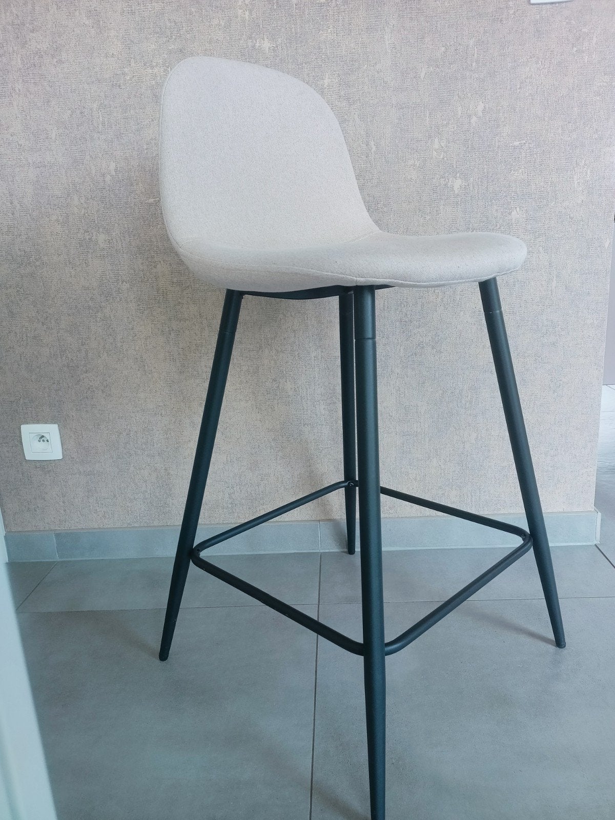 Barstoelen beige, Huis en Inrichting, Barkrukken, Ophalen