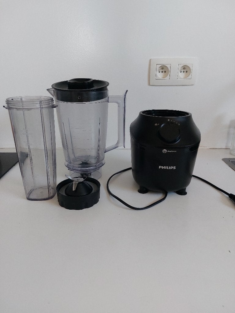 Philips ProBlend HR2041/01 blender, Electroménager, Mélangeurs de cuisine, 1 à 2 litres, Enlèvement, Comme neuf, 3 vitesses ou plus