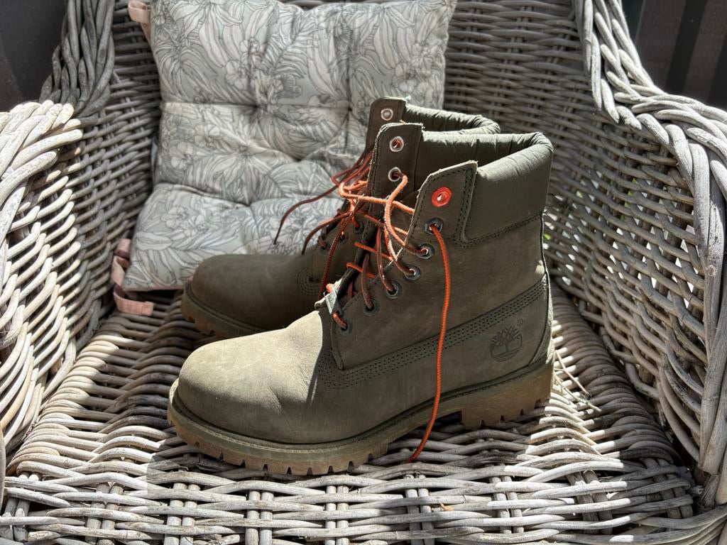 Bottes Timberland Premium Vert foncé - Taille 40 - ÉTAT NEUF, Enlèvement, Comme neuf, Bottes