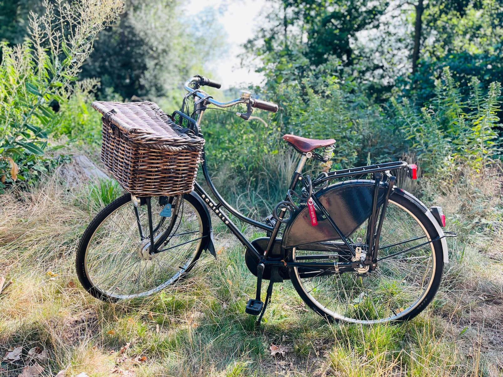 Omafiets van Achielle, Ophalen, Gebruikt, Terugtraprem, Versnellingen