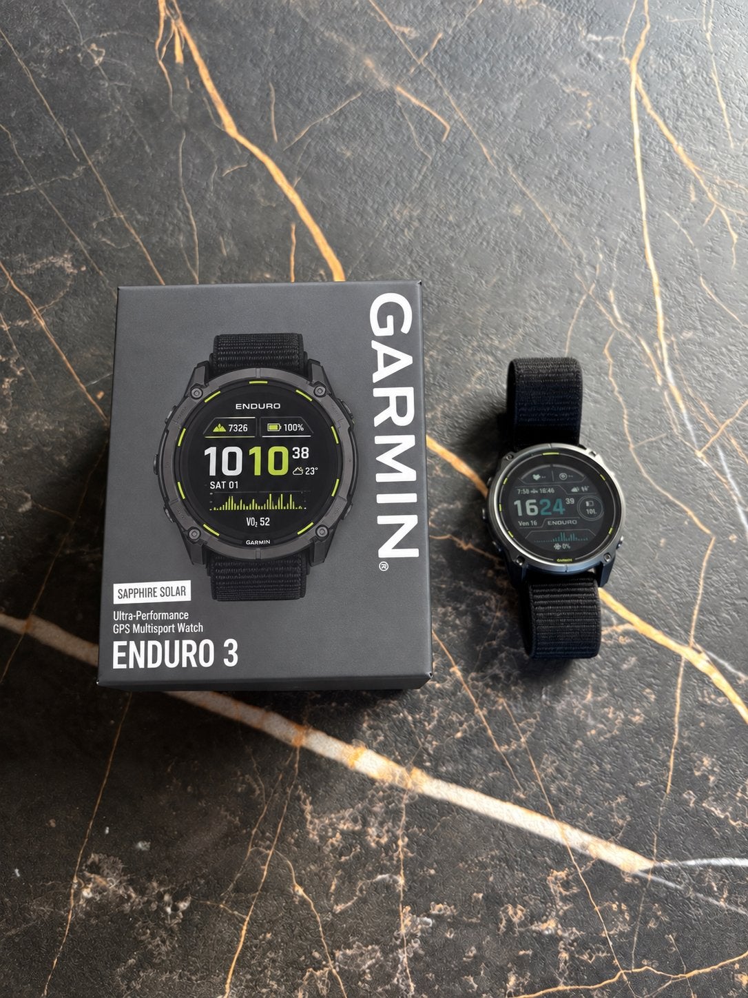 Garmin Enduro 3, Handtassen en Accessoires, Ophalen of Verzenden, Conditie, Zo goed als nieuw