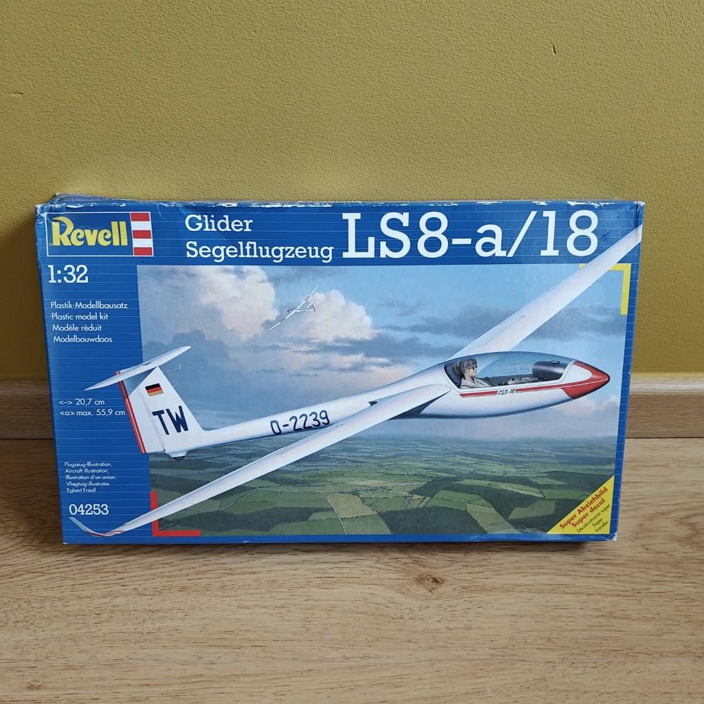 Revell Glider LS8-a /18, Revell, Ophalen of Verzenden, Zo goed als nieuw, Groter dan 1:72