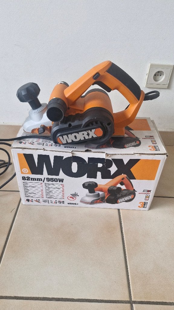 WORX houtschaafmachine, Ophalen, Zo goed als nieuw, Elektrisch