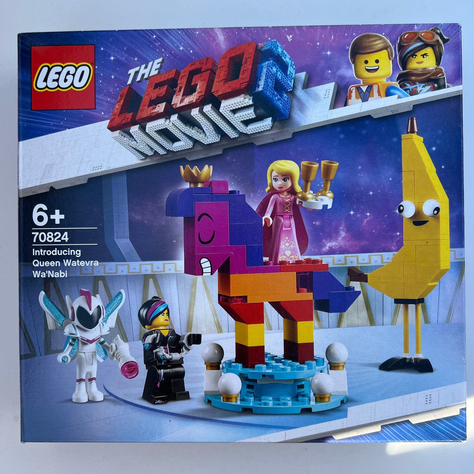 Lego the movie 2, Maak kennis met koningin Watevra Wa'Nabi, Lego, Nieuw, Ophalen of Verzenden, Complete set