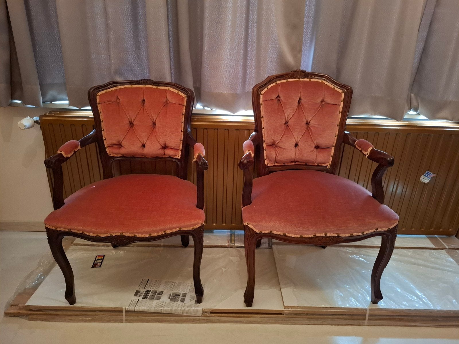 Set antieke stoelen., Antiek en Kunst, Ophalen