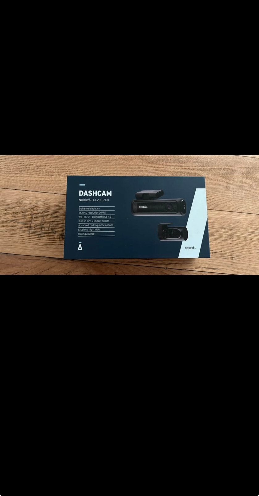 Nieuwe Nordväl DC202-2CH Dashcam (4K UHD, 2-Channel), Ophalen of Verzenden, Zo goed als nieuw