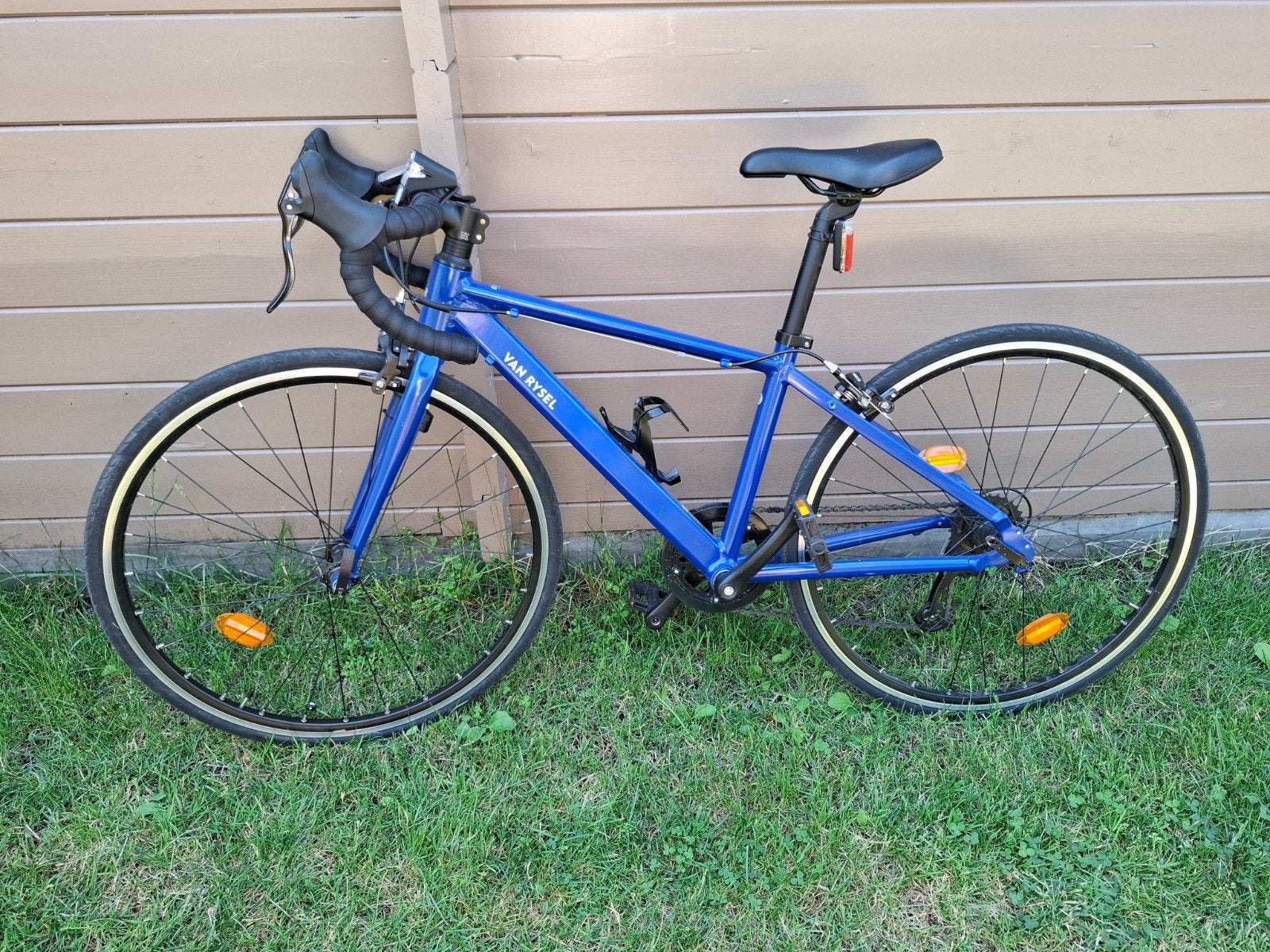 blauwe koersfiets voor kinderen maat 26 inch, Fietsen en Brommers, Ophalen, Zo goed als nieuw, 26 inch