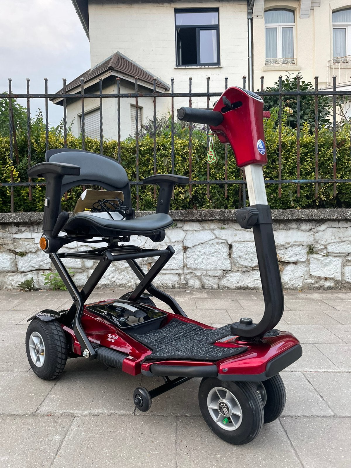 Scootmobiel Vermeiren Sedna opvouwbare elektrische scooter, Diversen, Rolstoelen, Ophalen of Verzenden, Inklapbaar, Zo goed als nieuw