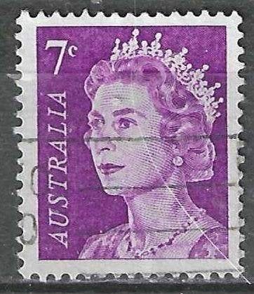 Australie 1971 - Yvert 449 - Reine Elisabeth I (ST), Timbres & Monnaies, Envoi, Affranchi