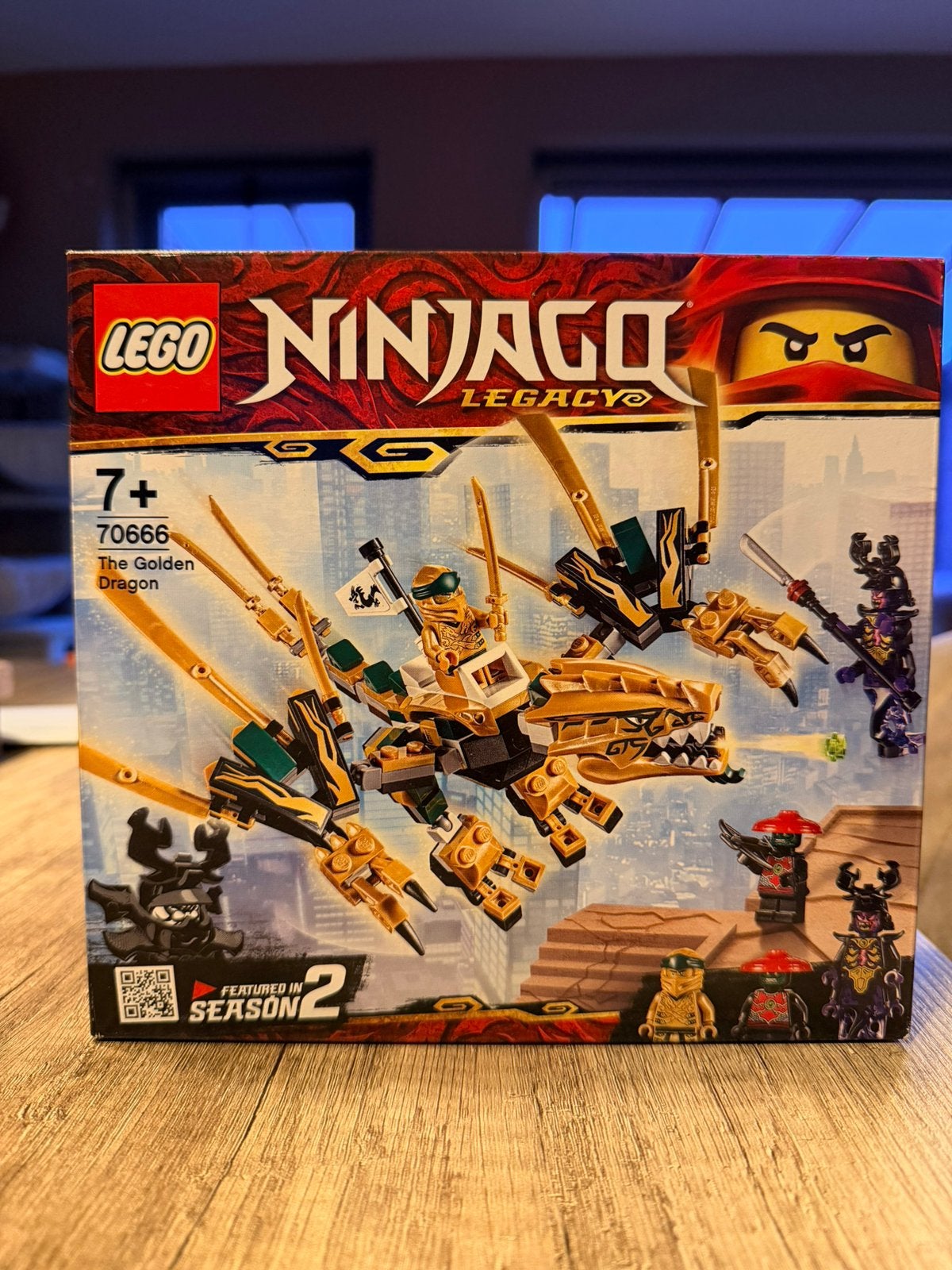 LEGO Ninjago Legacy set 70666 The Golden Dragon, Kinderen en Baby's, Lego, Nieuw, Ophalen of Verzenden, Compleet