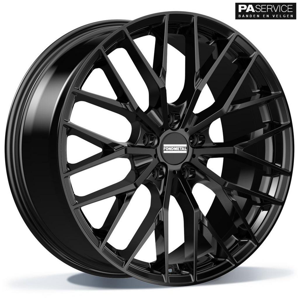 Nieuw 20/21 inch glossy Black Fondmetal Porsche 911 breedset, Auto-onderdelen, Banden en Velgen, -, -, Banden en Velgen, Nieuw