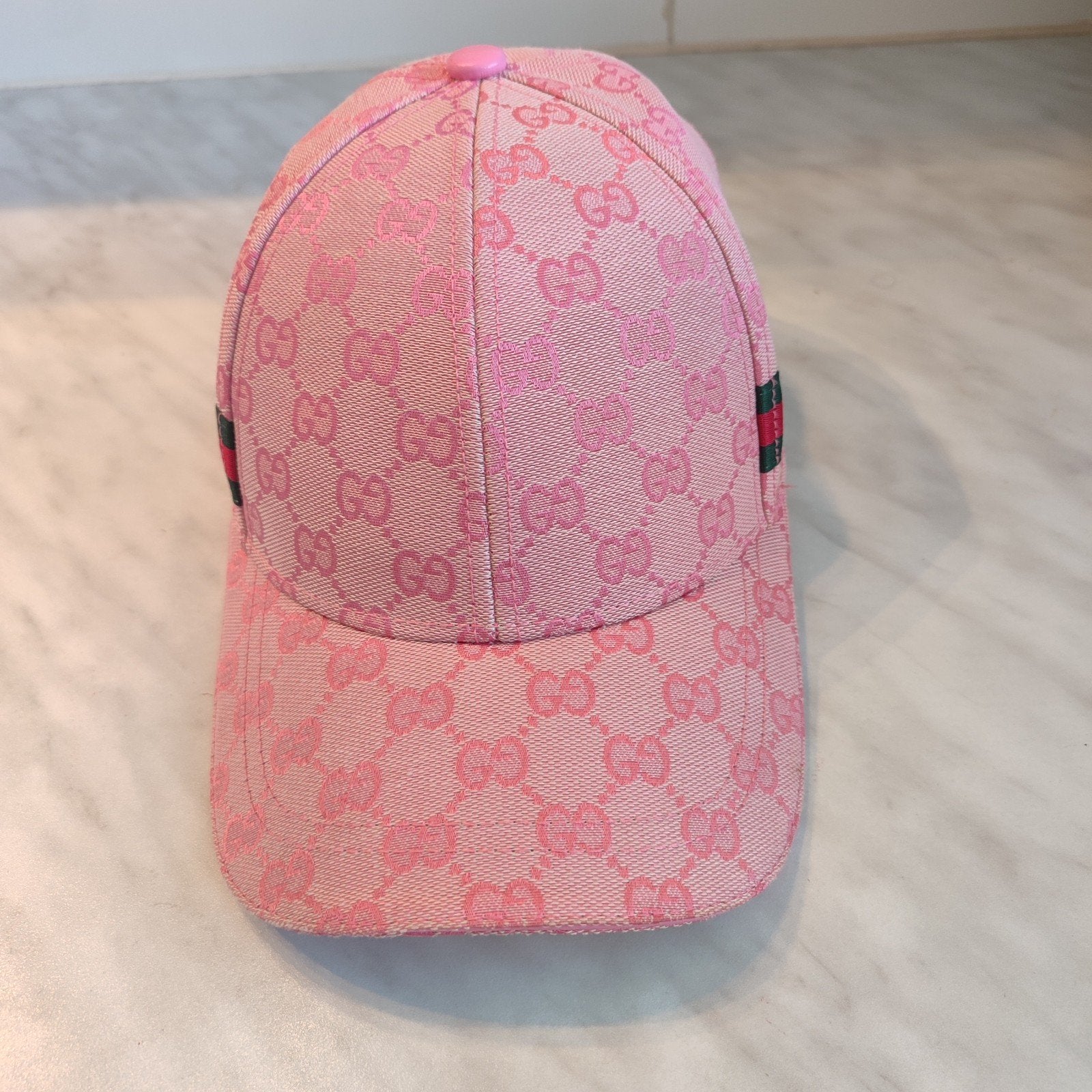 roze Gucci-pet, Kinderen en Baby's, Kinderkleding | Petten en Hoeden, Verzenden, Jongen of Meisje, Gucci, Nieuw