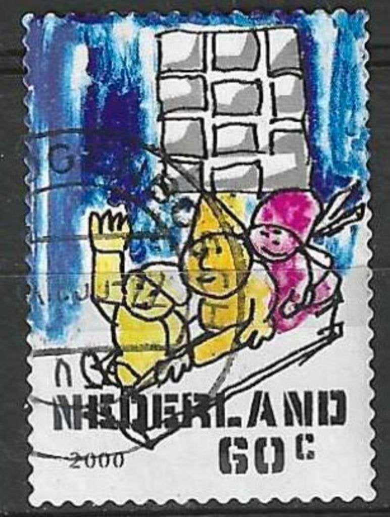 Nederland 2000 - Yvert 1807 W - Eindjaarsfeesten (ST), Postzegels en Munten, Postzegels | Nederland, Verzenden, Gestempeld
