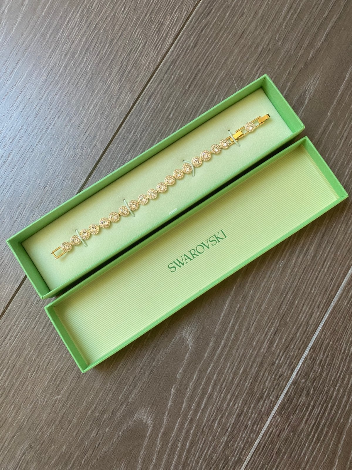 Swarovski armband, Bijoux, Sacs & Beauté, Bracelets, Neuf, Enlèvement ou Envoi, Or, Or