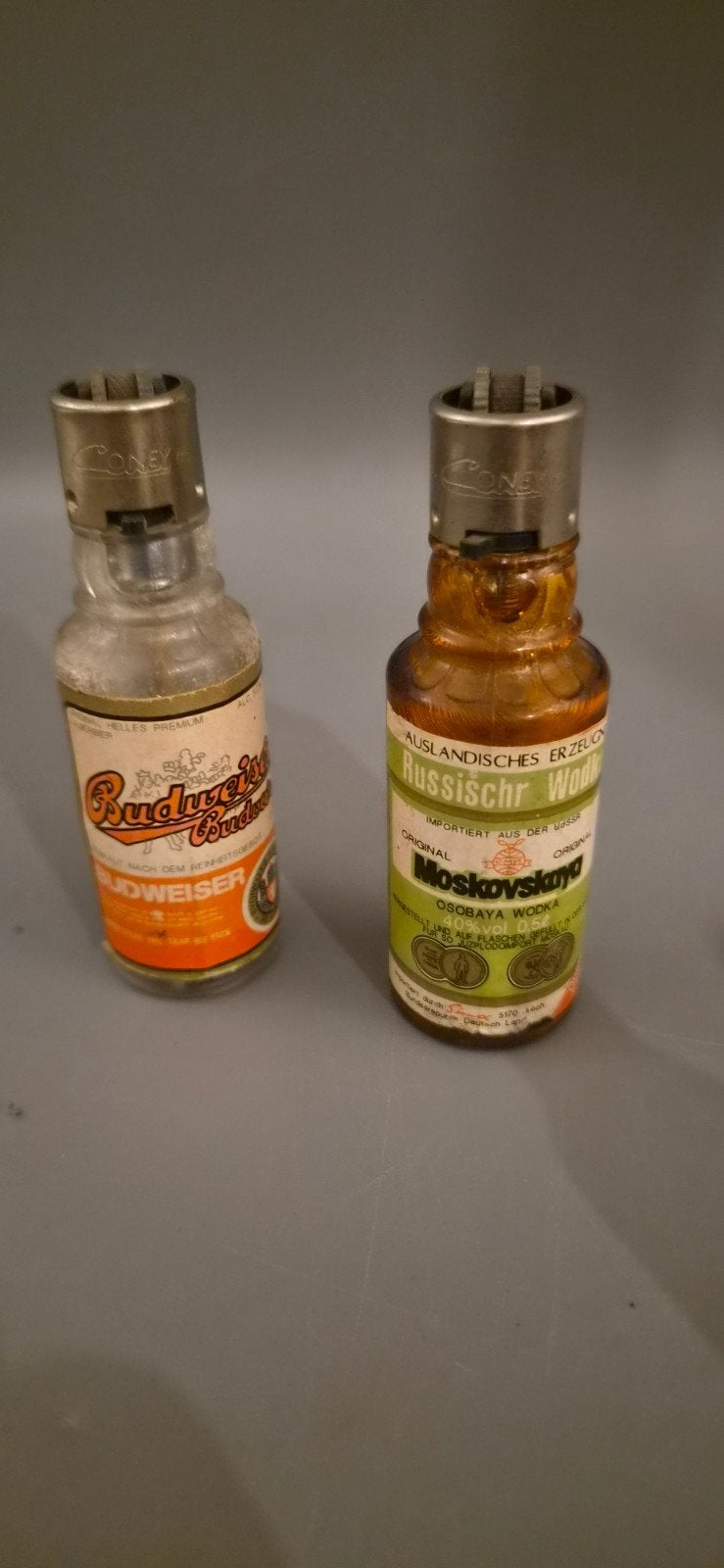 Set 9 vintage reclame aanstekers decoratie, Ophalen, ., ., .