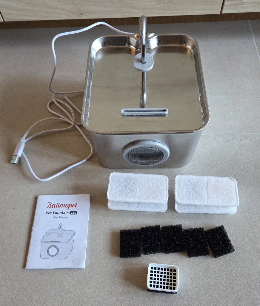 Water fontein katten 2,6l Balimopet, Ophalen of Verzenden, Automatisch, Gebruikt