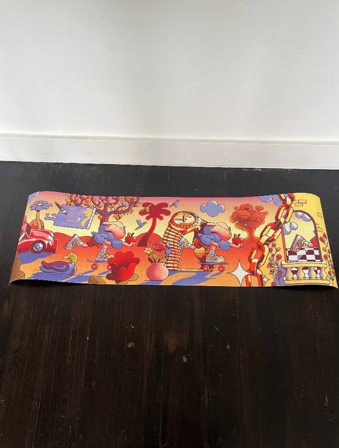 Rhymezlikedimez - Meet Me On Cloud Nine, 2021, Antiek en Kunst, Kunst | Litho's en Zeefdrukken, Ophalen, Zeefdruk