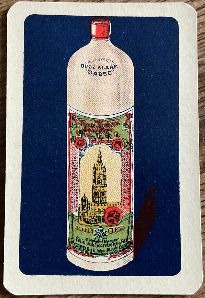 Speelkaart GENT/ORBEC/OUDE KLARE, Ophalen of Verzenden, Zo goed als nieuw, Speelkaart(en)