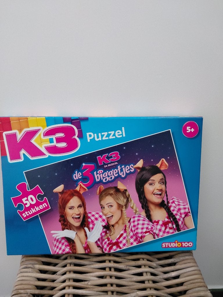 K3 puzzels, Kinderen en Baby's, Ophalen of Verzenden, Zo goed als nieuw