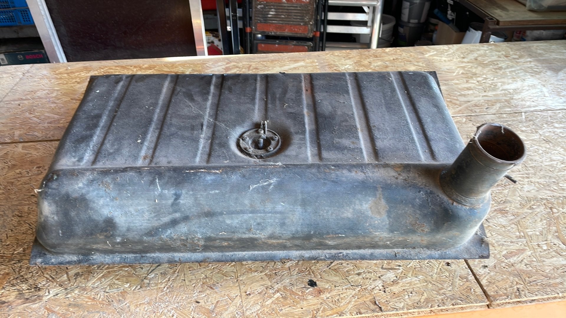 Tank kever/karmann, Ophalen