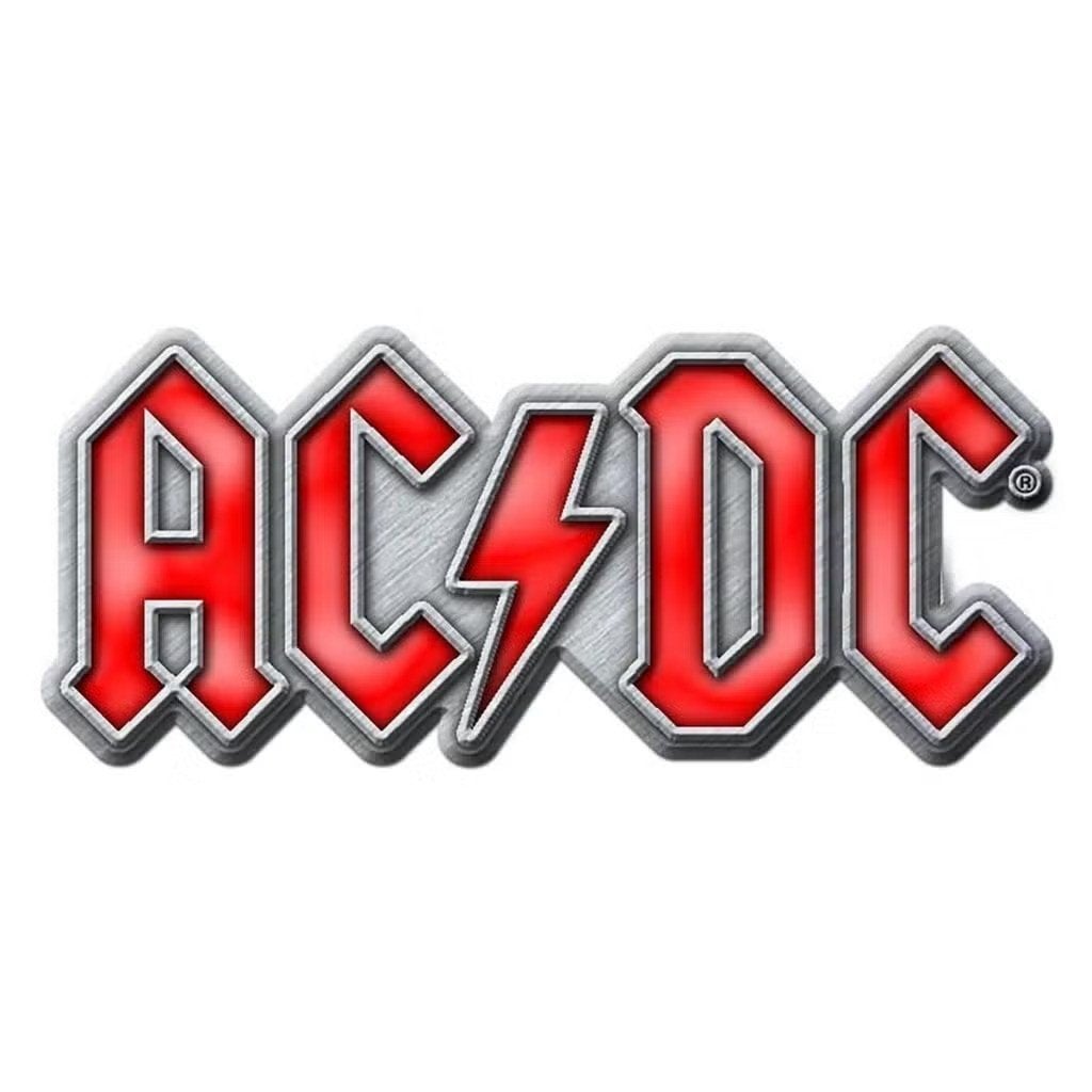 AC/DC - Red Logo - ijzeren pin officiële merchandise, Verzamelen, Ophalen of Verzenden, Nieuw