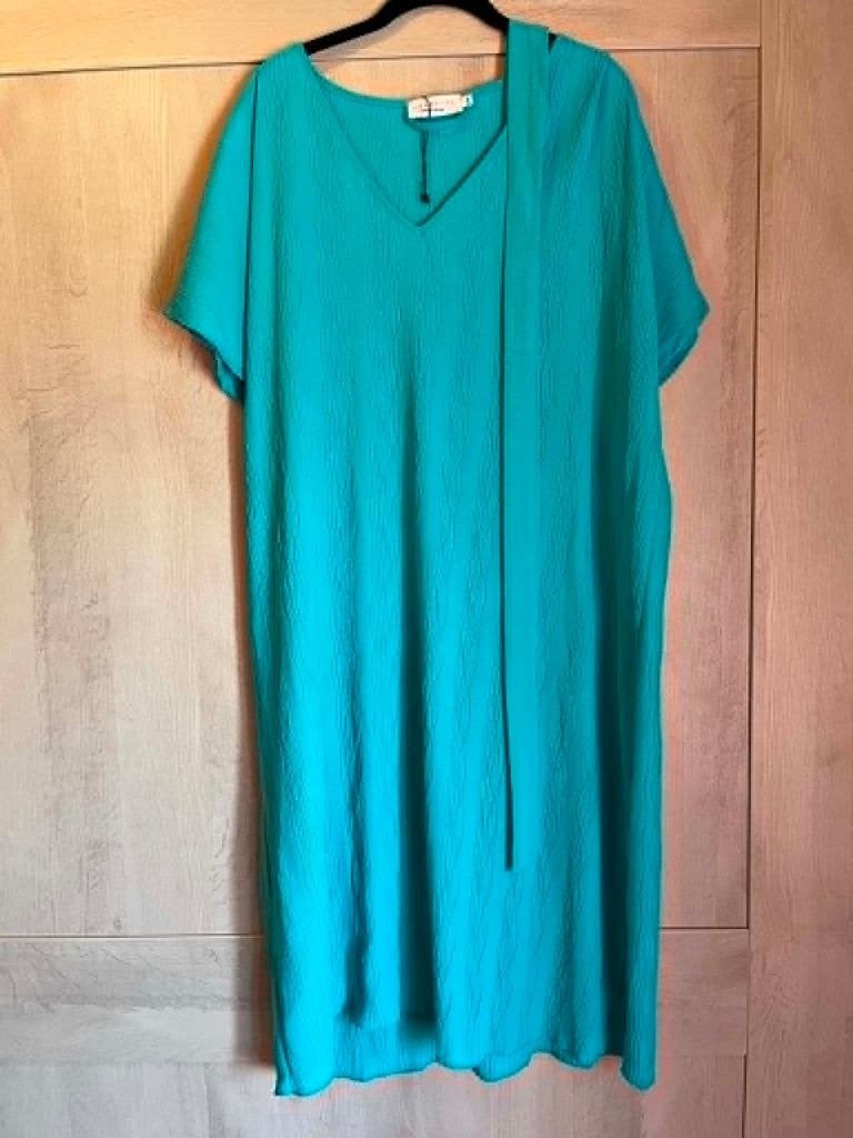 kleed turquoise blauw xxl lola liza nooit gedragen, Kleding | Dames, Grote Maten, Jurk, Ophalen of Verzenden, Zo goed als nieuw