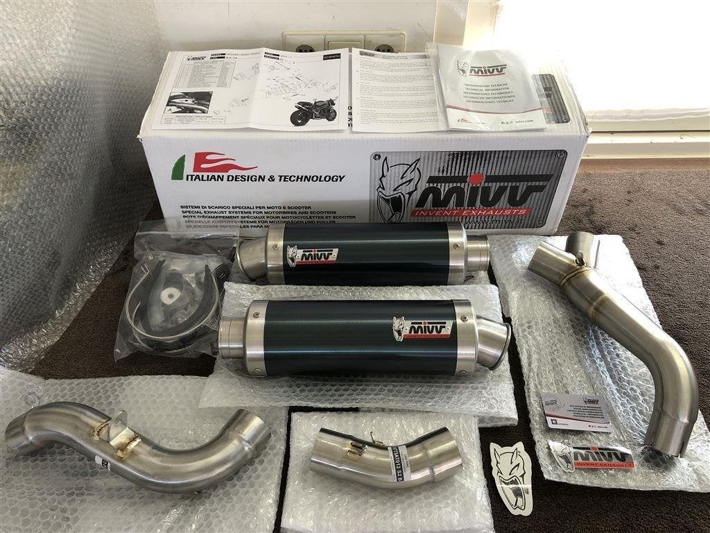 Mivv GP Black uitlaten Triumph Speed Triple 1050 R S 16-17, Verzenden, Nieuw