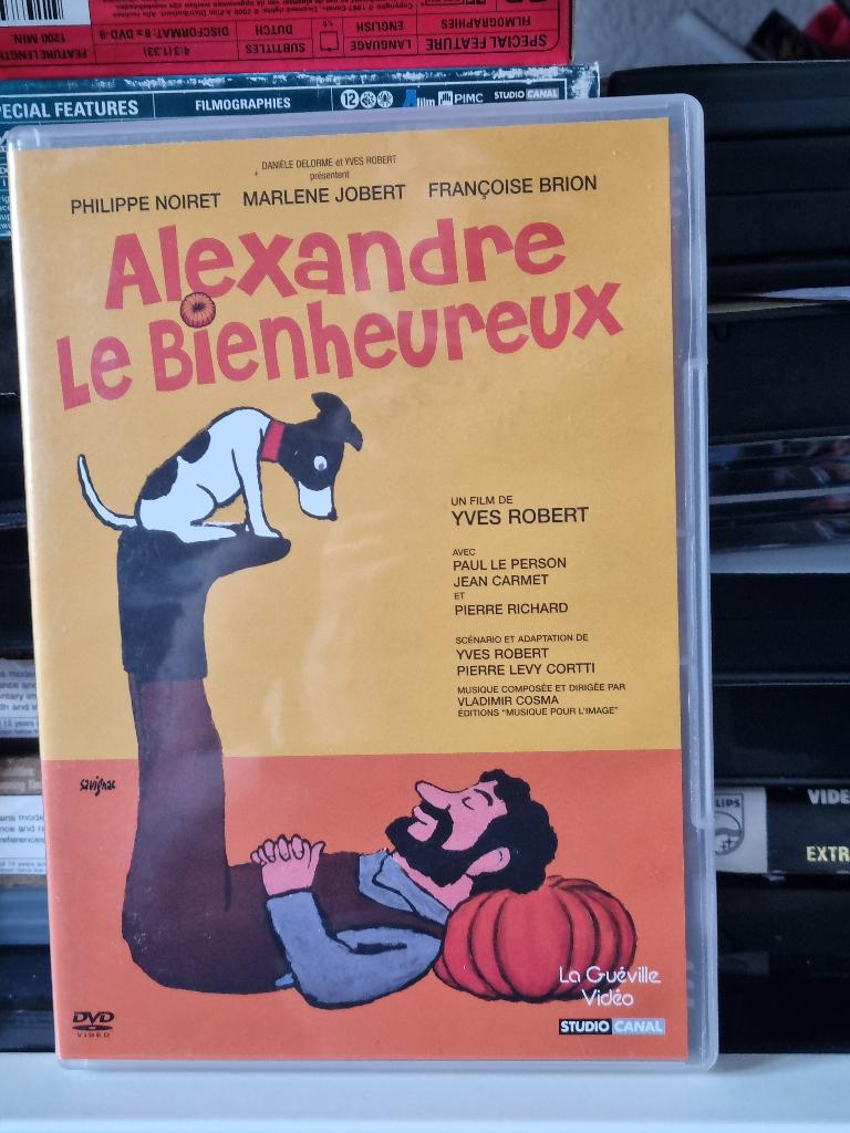 Alexandre Le Bienheureux, Philippe Noiret, Marlene Jobert, Cd's en Dvd's, Ophalen of Verzenden