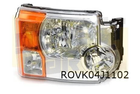 Land Rover Discovery III koplamp Rechts (halogeen) Origineel, Land Rover, -, Verzenden, -