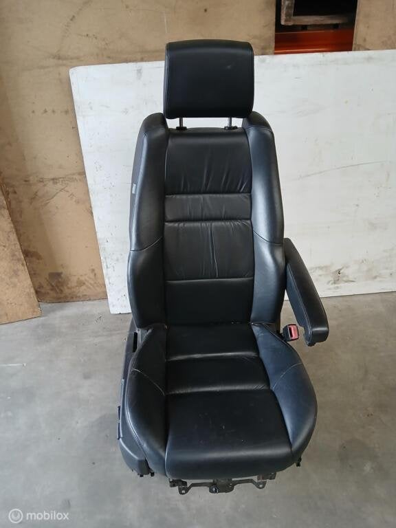Stoel Range Rover Sport L320 Passagier Zetel Zwart Leer, Auto-onderdelen, Interieur en Bekleding, Land Rover, Ophalen of Verzenden