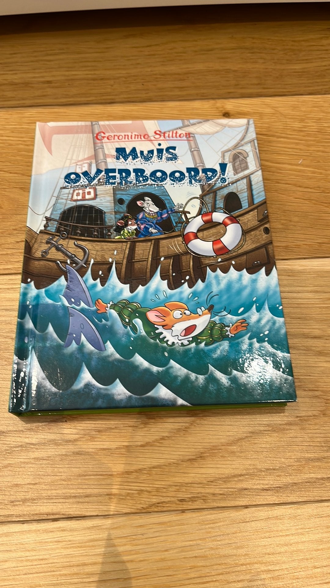 Geronimo Stilton Muis overboord, Ophalen of Verzenden, Zo goed als nieuw